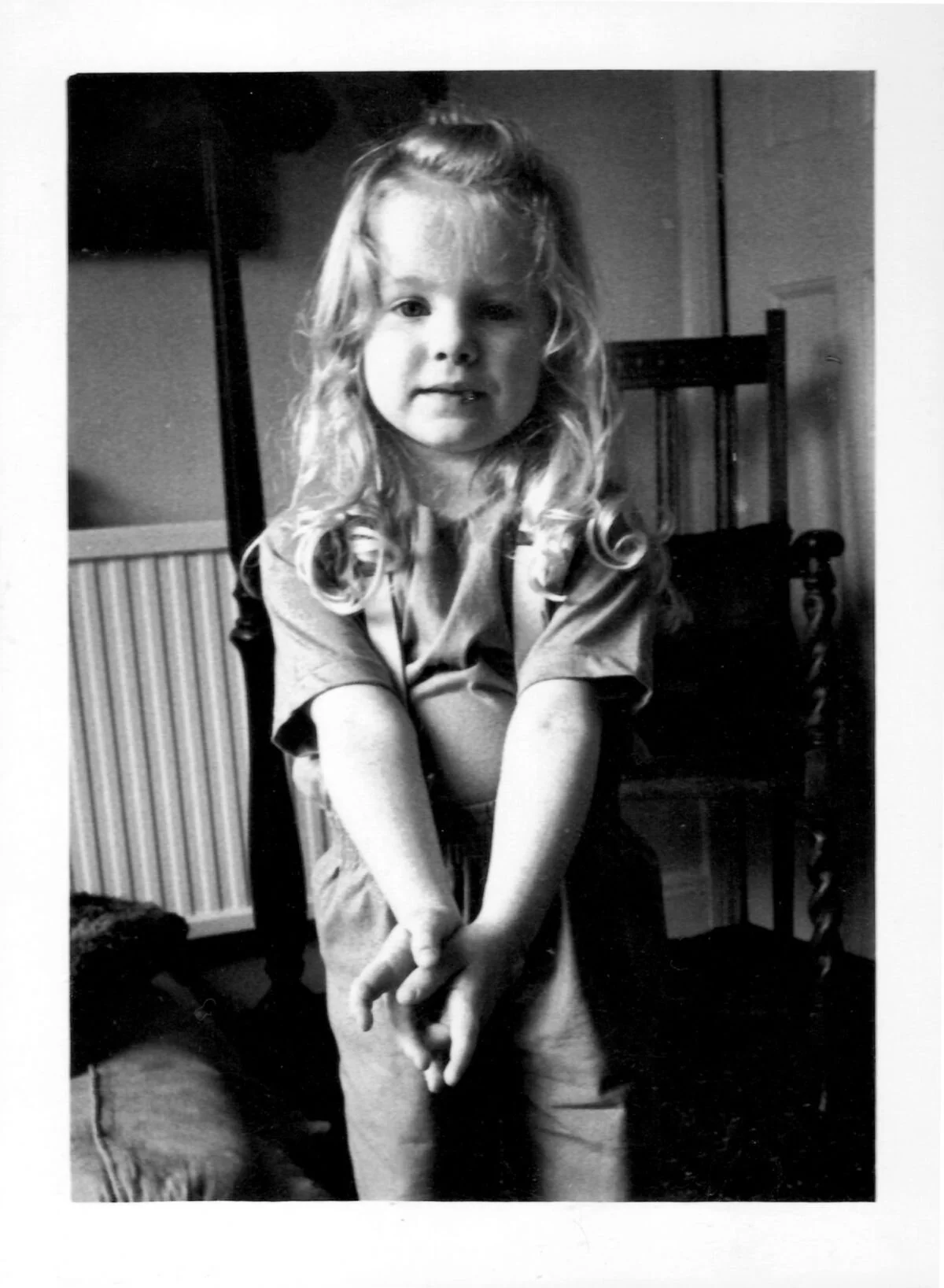 Abi en su infancia