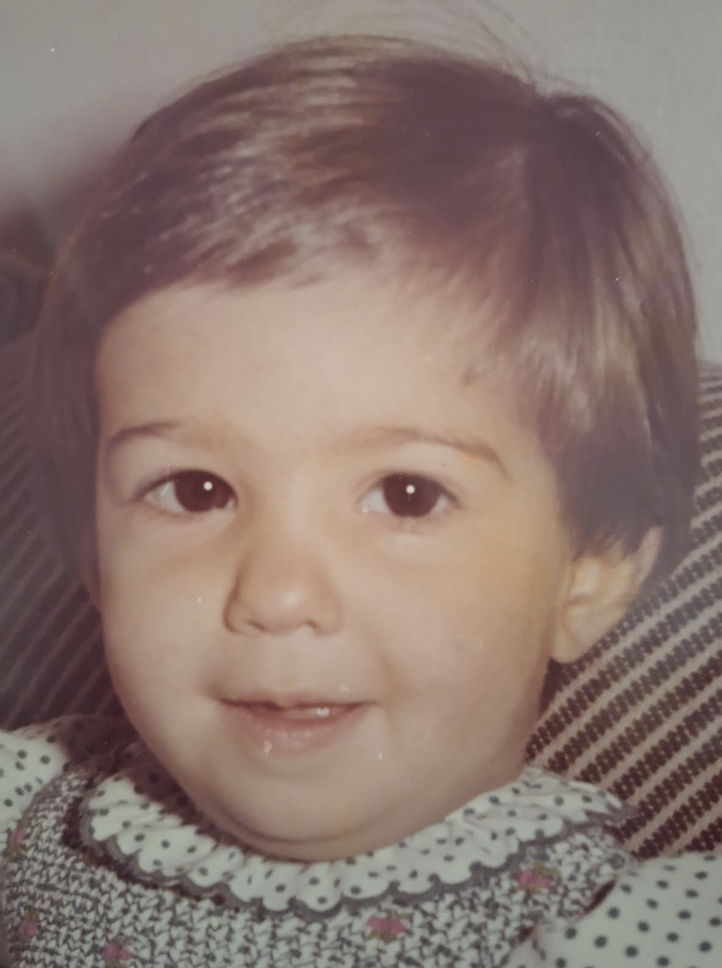 Ainhoa Martín en su infancia