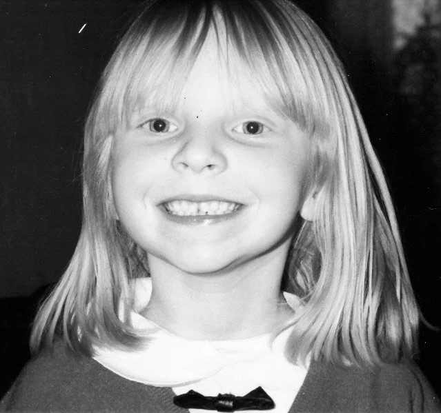 Aleksandra en su infancia