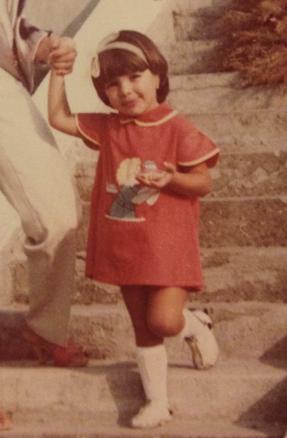 Alexandra en su infancia
