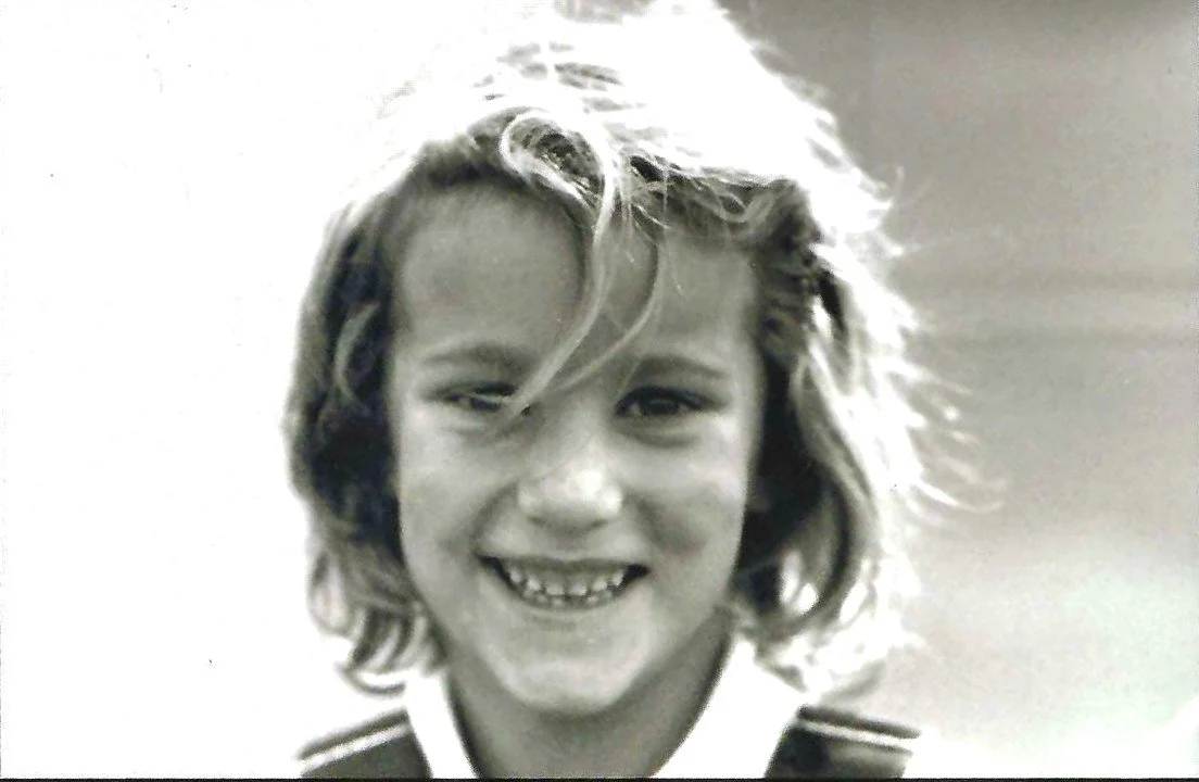 Camille en su infancia
