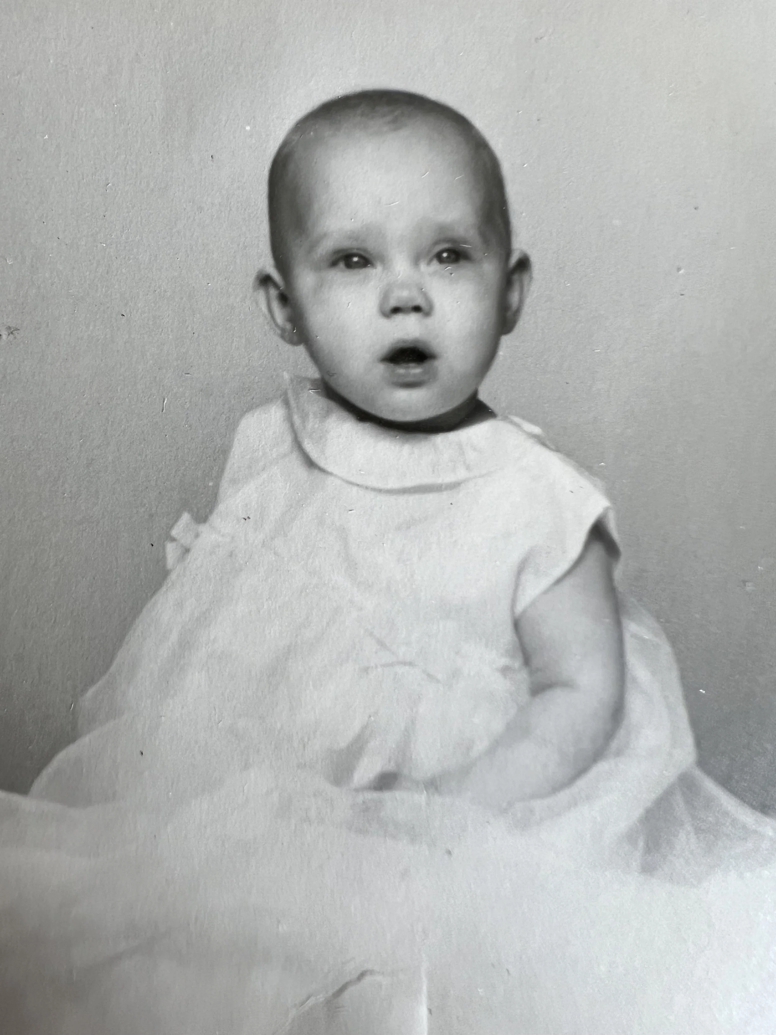Carola Lång-Howard en su infancia