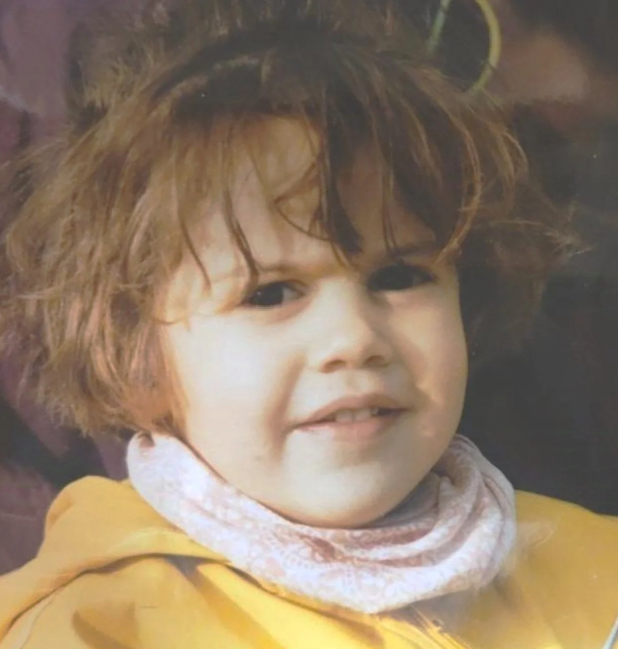 Clara en su infancia