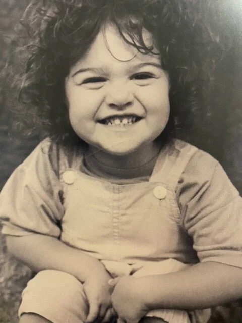Jasmin en su infancia