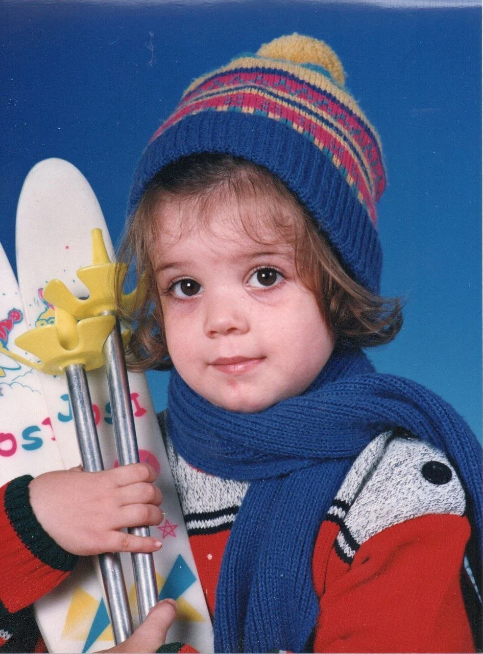 Judit en su infancia