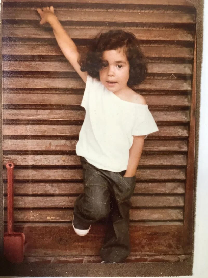 Marion en su infancia