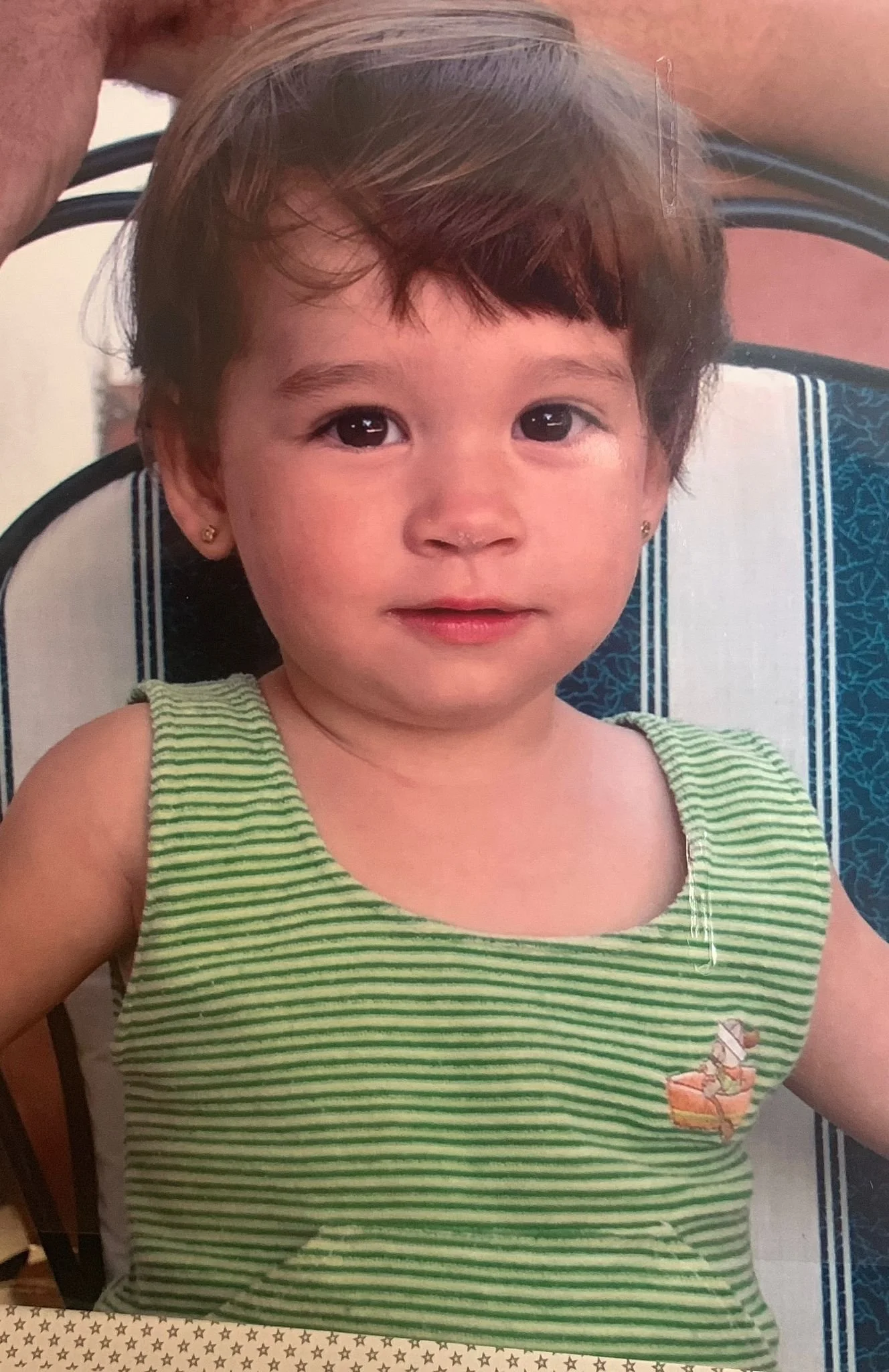 Natàlia en su infancia