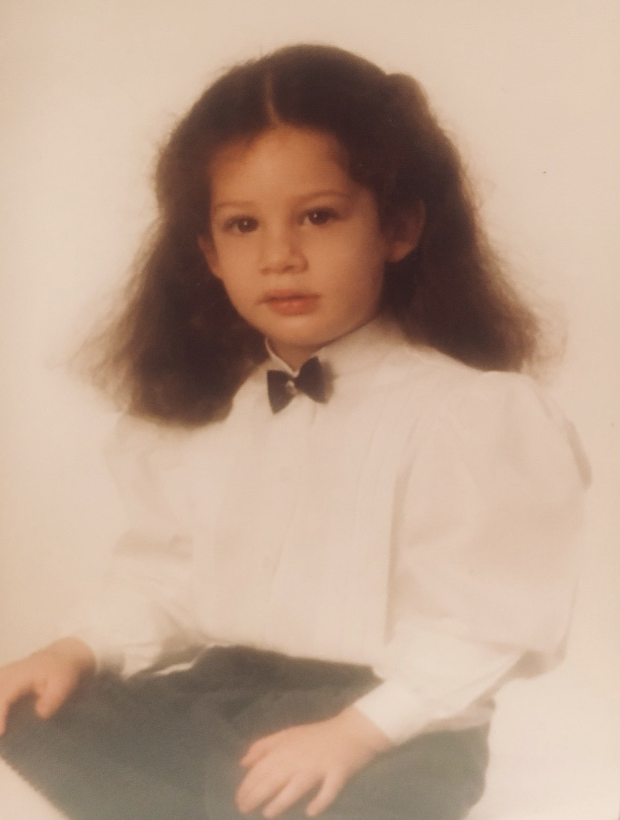 Nelly en su infancia