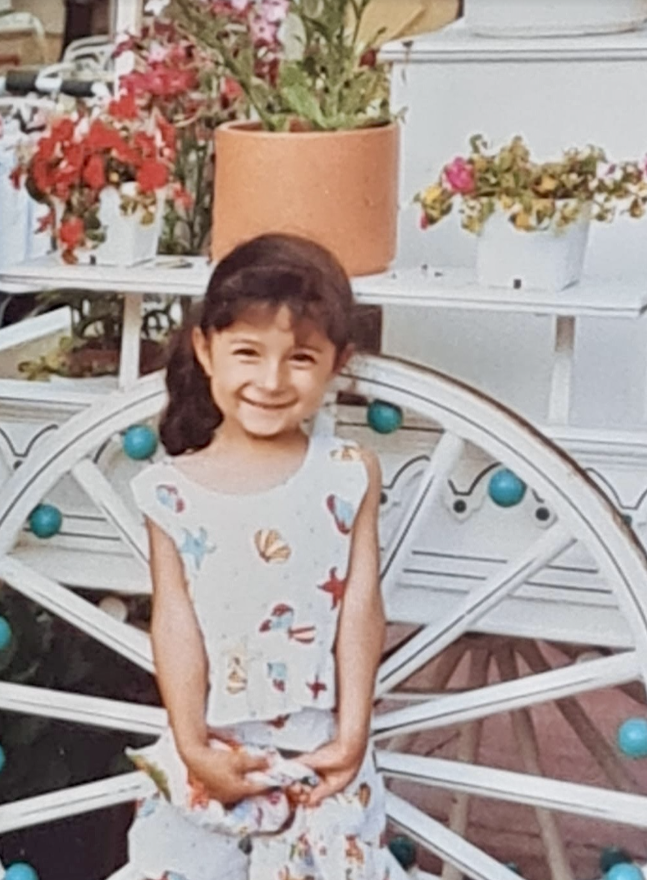 Paulina en su infancia